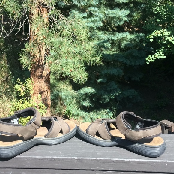 Merrell Topo Sahara Hiking Velcro Sandals - Picture 6 of 8